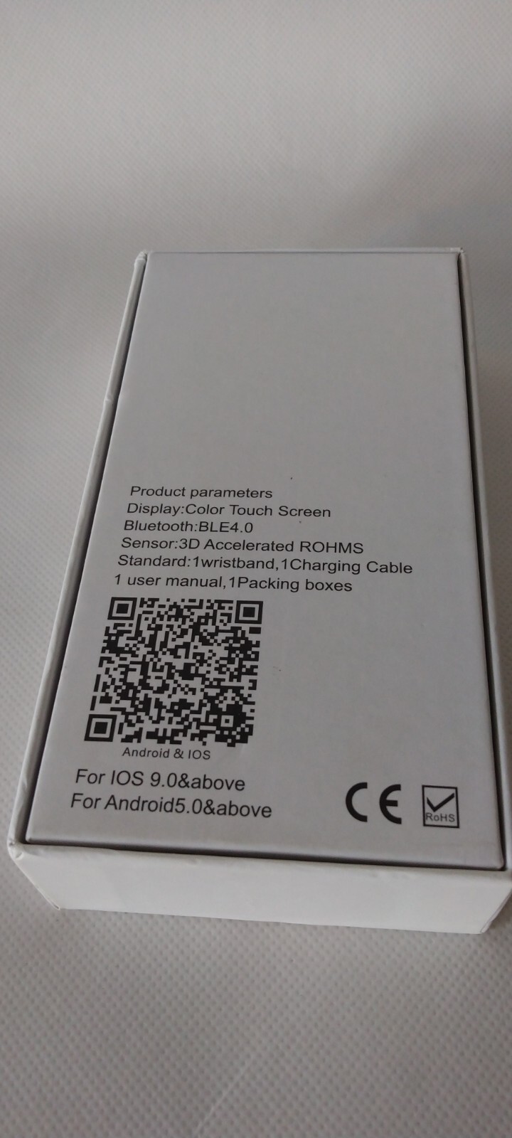 Smart Bracelet Bluetooth BLE4.0 Sensor 3D Accelerated iOS 9.0 And Above