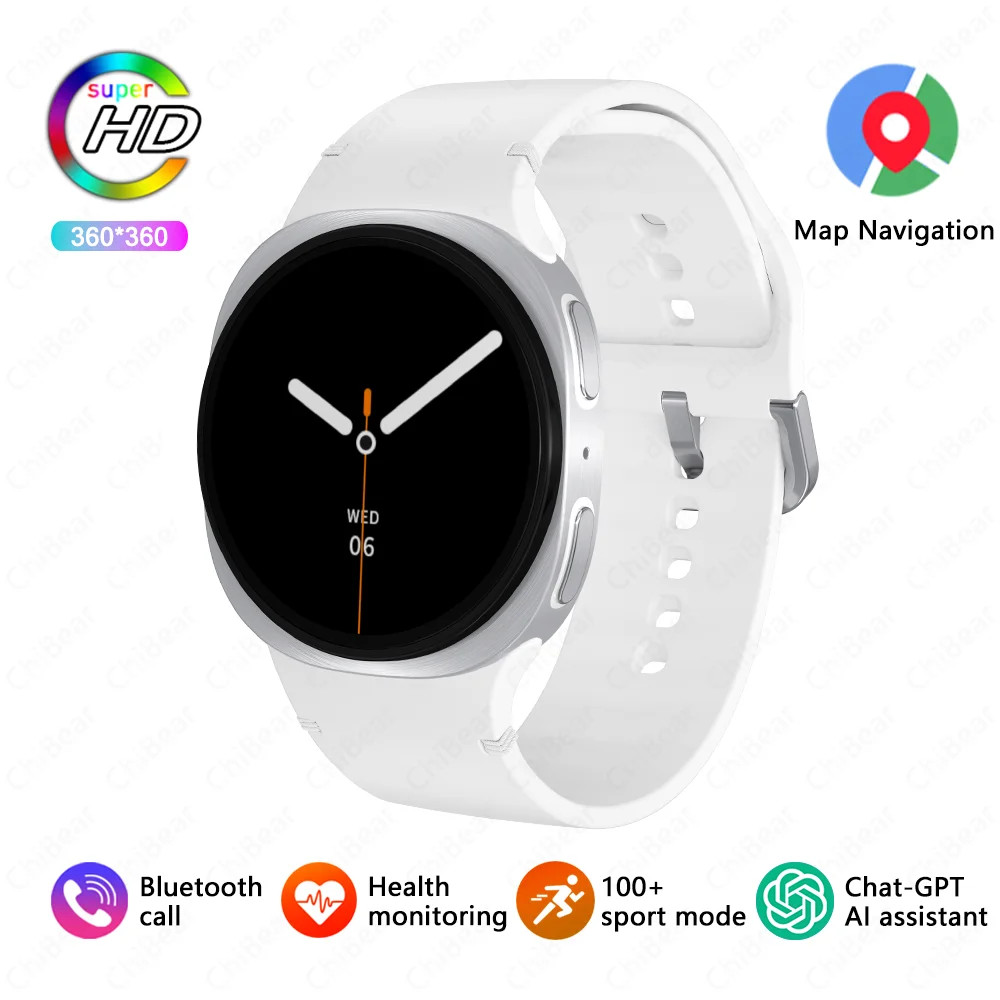 ChiBear Smart Watch NFC Bluetooth Call GPS Navigation IP68 Heart Rate Monitor