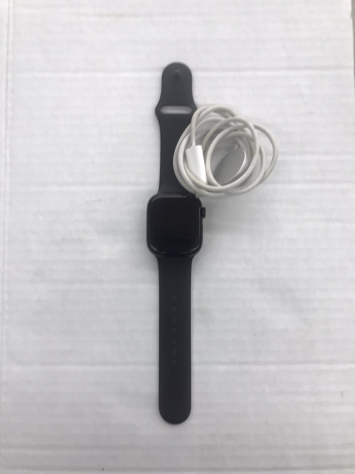GPS Only Apple Watch Series 10 46MM Jet Black Aluminum Black Sport Band A2999