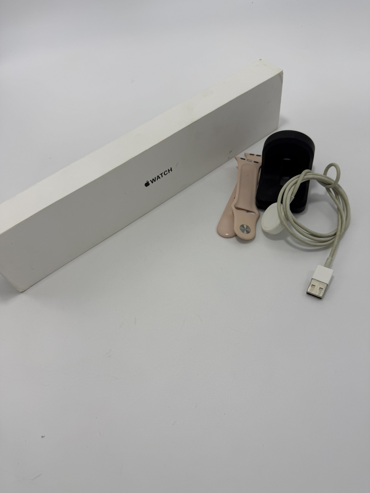 APPLE WATCH Series 3 Aluminum Case 42mm Space Gray TESTED Complete