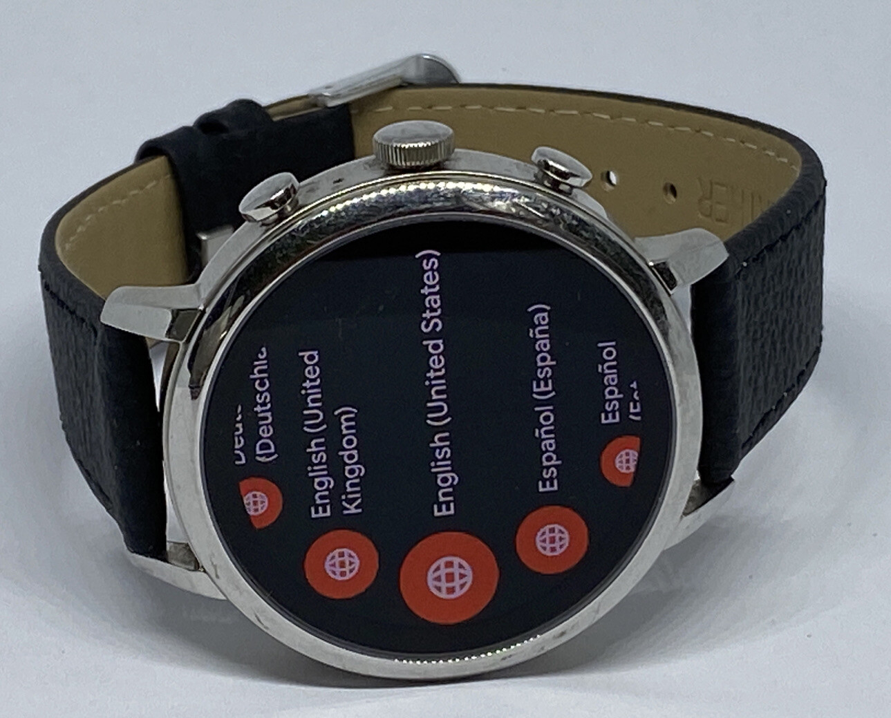 Fossil Gen 4 Authentic Digital Dial Smart Watch Custom Band FTW6016 DC510