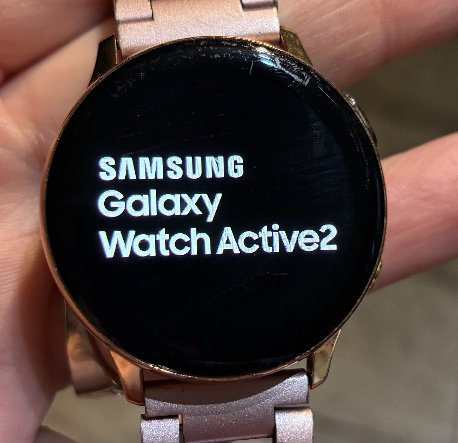 Samsung Galaxy Watch Active 2 Pink Gold
