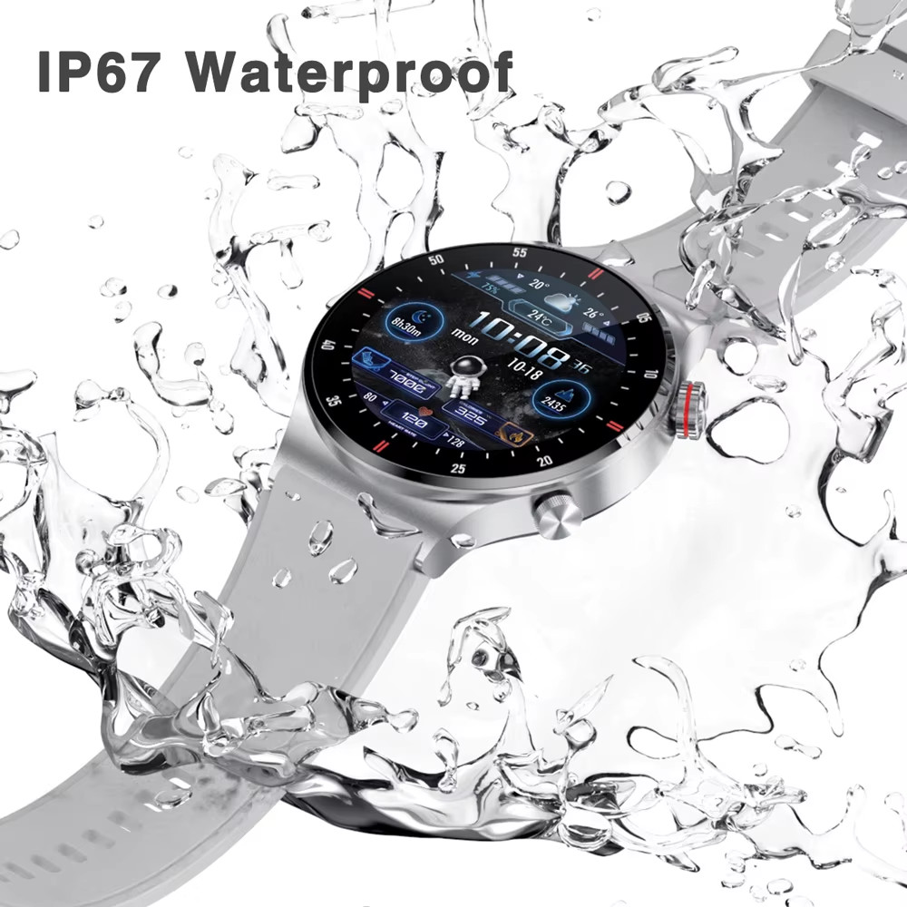 Smart Watch Men Women NFC Bluetooth Call Fitness Tracker Waterproof 2025