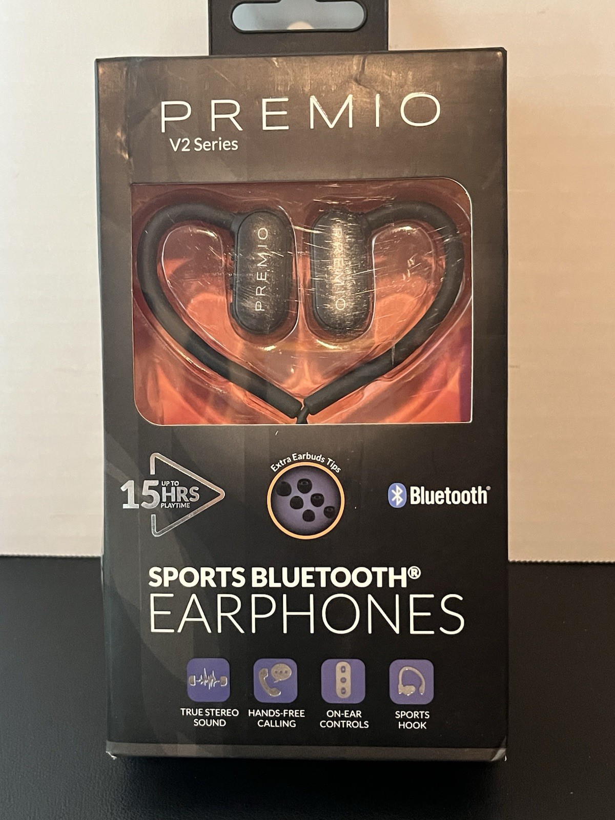 Primo V2 Series Bluetooth Sports Earphones 15HRS New Gift Active Wear Hands Free
