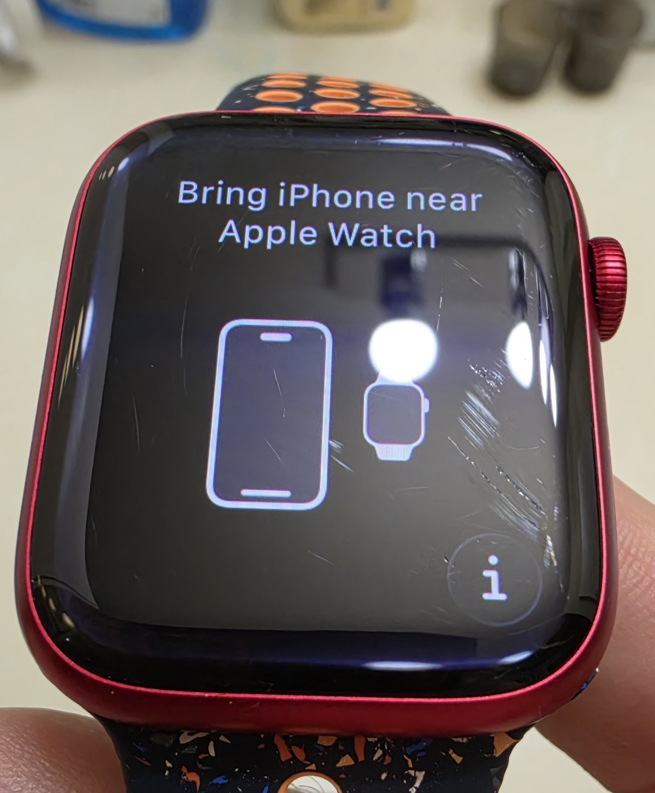 Apple Watch (Series 9) 45mm (PRODUCT)RED GPS Aluminum – WIFI Good Condition
