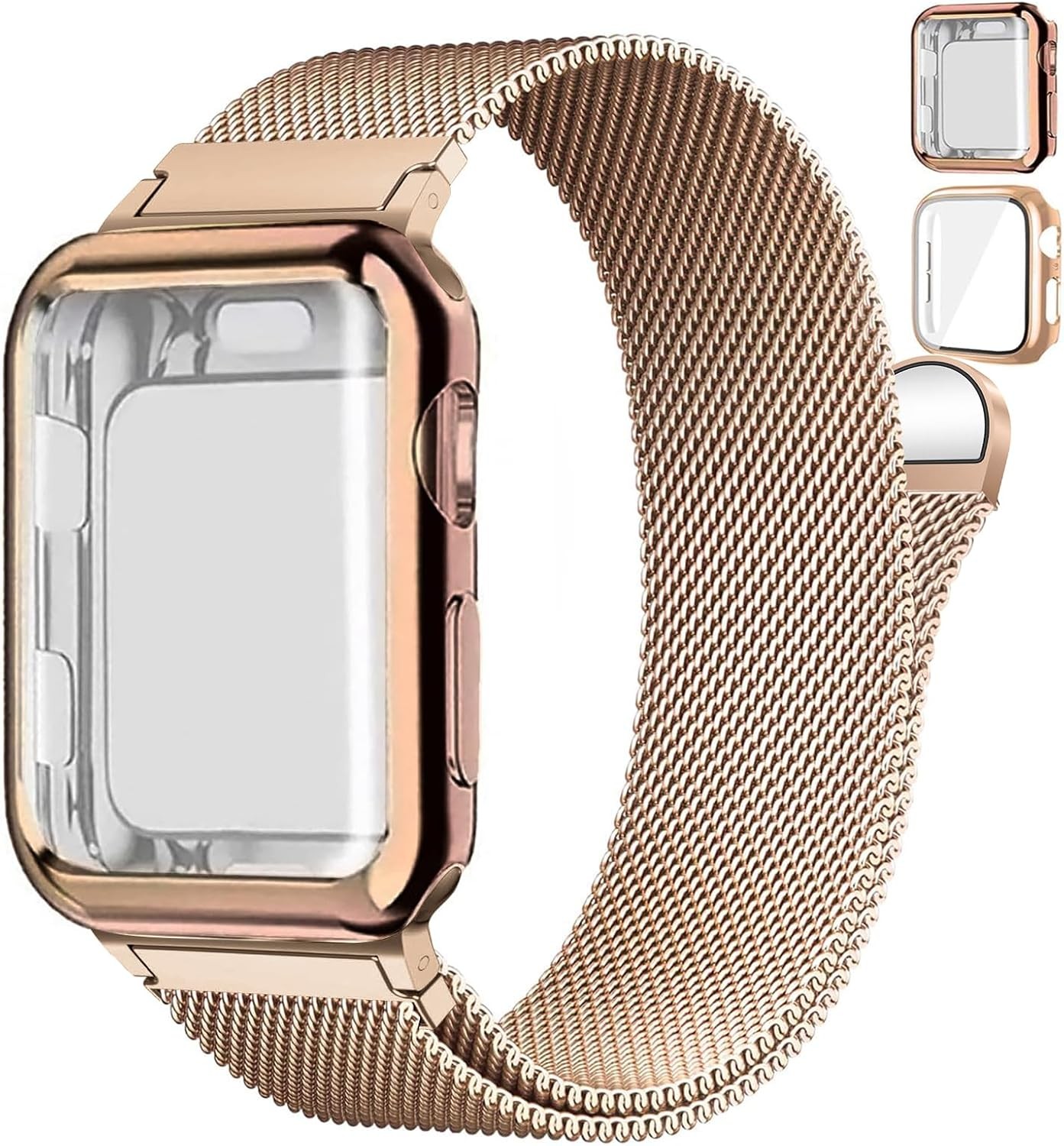 Magnetic Milanese Loop Band for Apple Watch Series 8 9 10 11 38mm 40mm 41mm 44mm