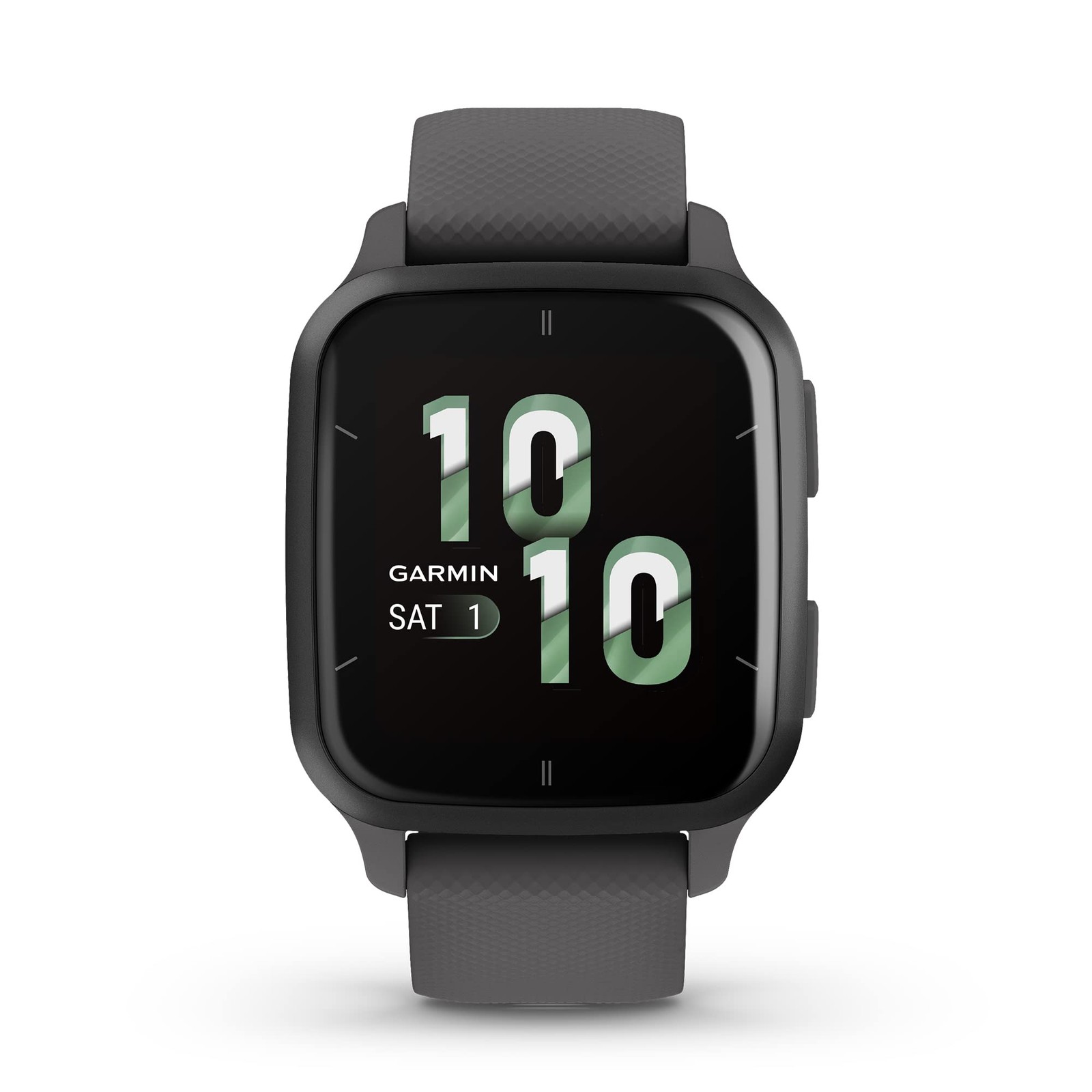 Garmin Venu® Sq 2 GPS Smartwatch – AMOLED Display, Slate and Shadow Gray