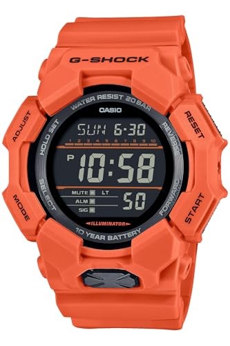 CASIO Watch G-SHOCK Long Life Battery GD-010-4JF Men’s Orange NEW