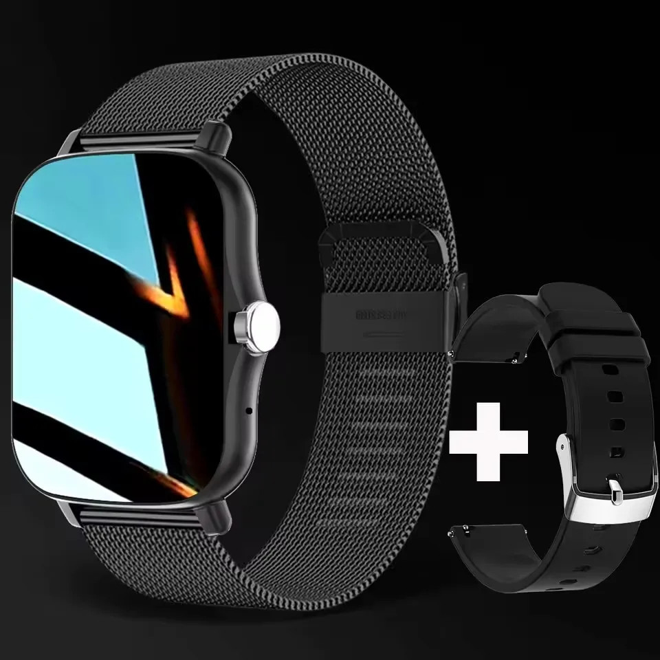 1.83″ HD Smart Watch Bluetooth Call Heart Rate Blood Oxygen Fitness Tracker