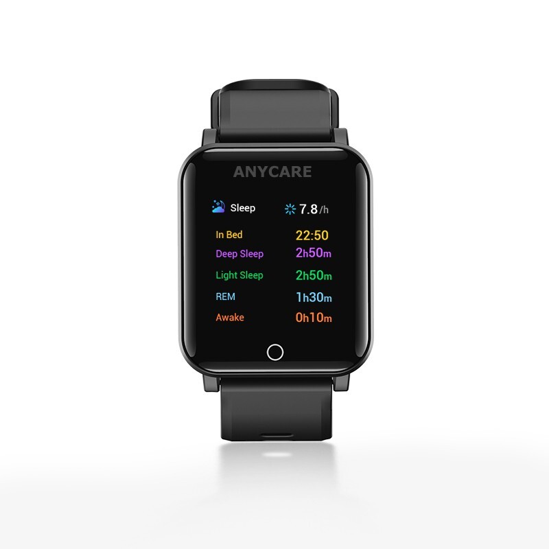 All-in-One Health Smartwatch with Remote Health Monitoring for iPhone User Only