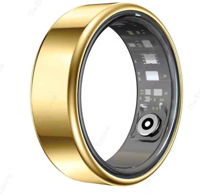 Smart Ring Men Women, Heart Rate and Blood Oxygen Monitor Smartring IP68 & 5ATM