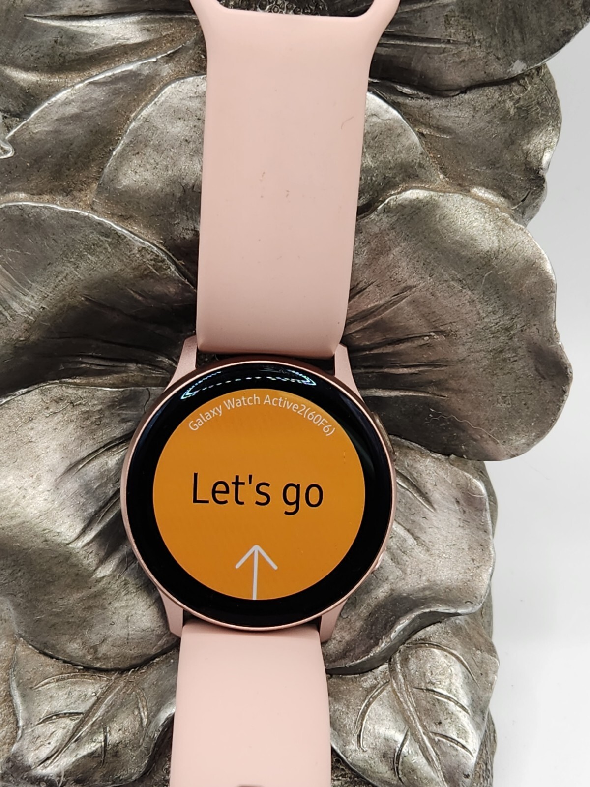 Samsung Galaxy Watch Active 2 SM-R830 40mm Aluminum Case,rose gold ,used # 159
