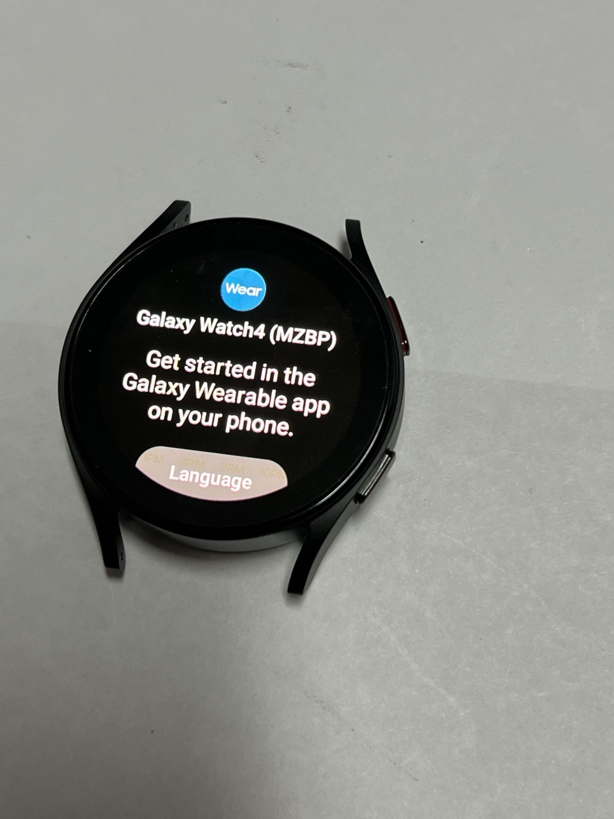 Samsung Galaxy Watch 4 40mm Aluminum Smartwatch SM-R860 -burn