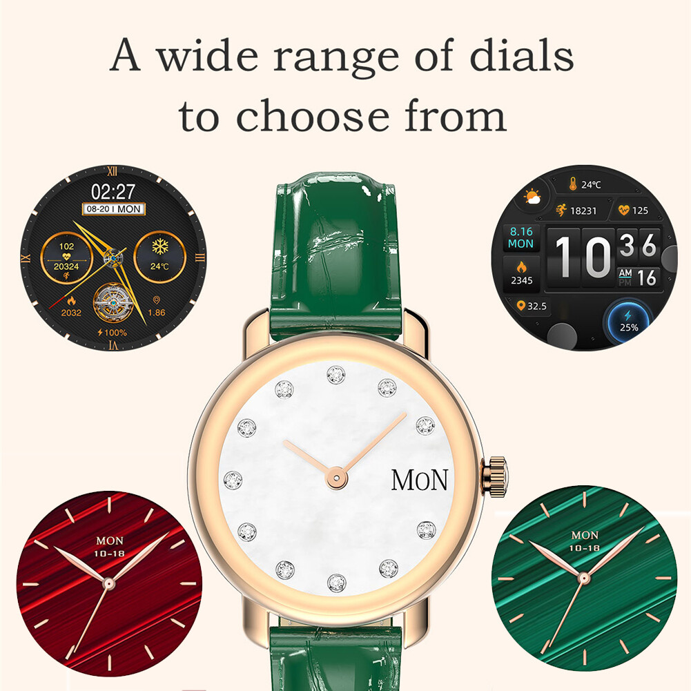Smart Watch for Women Sport Fitness Tracker Bluetooth Call Reminder Touch Screen