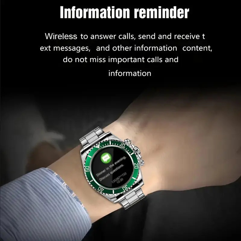 Aiweile AW12 New Style Luxury Smart Watch Dials Answer Call For Men Waterproof