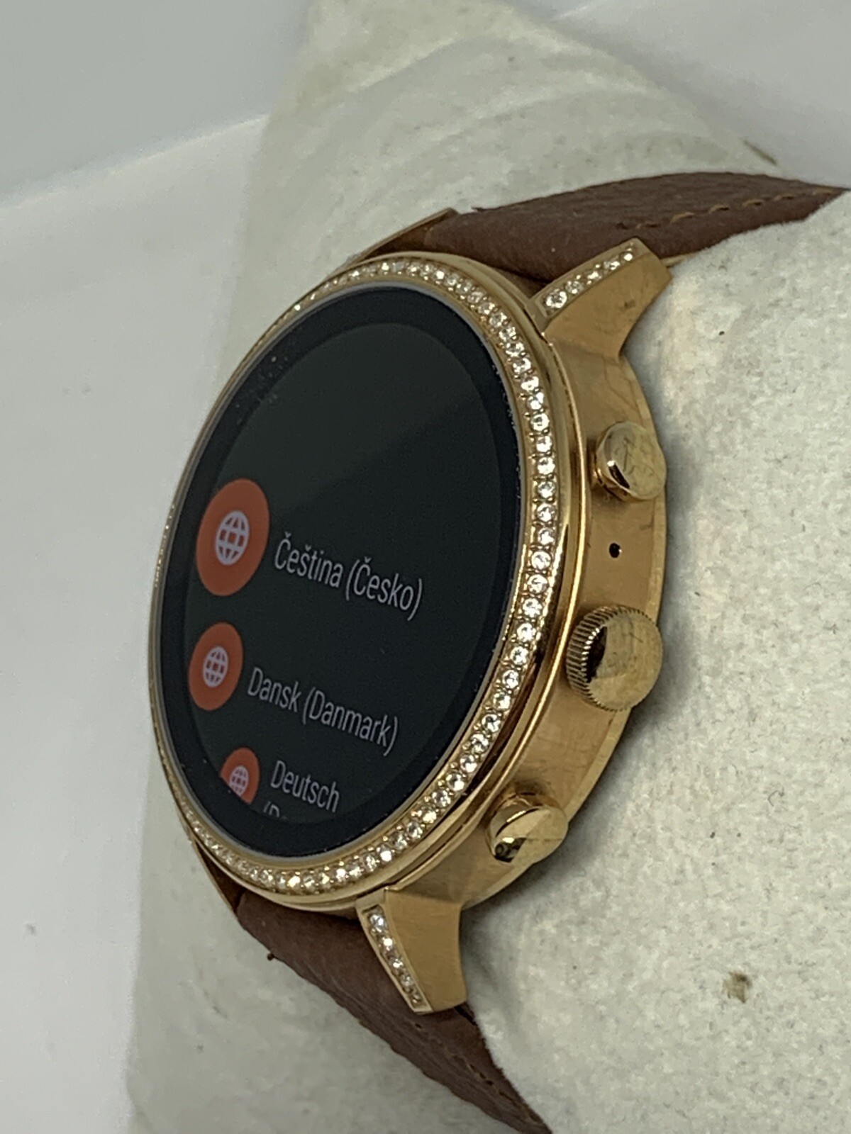 Fossil Gen 4 Authentic Digital Dial Smart Watch W/ Custom Band FTW6011 RZ127