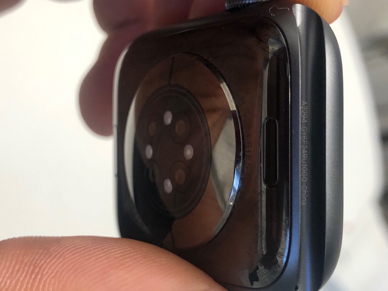 Apple Watch Series 6 44mm GPS + Cellular Space Gray with Black Sport Band 