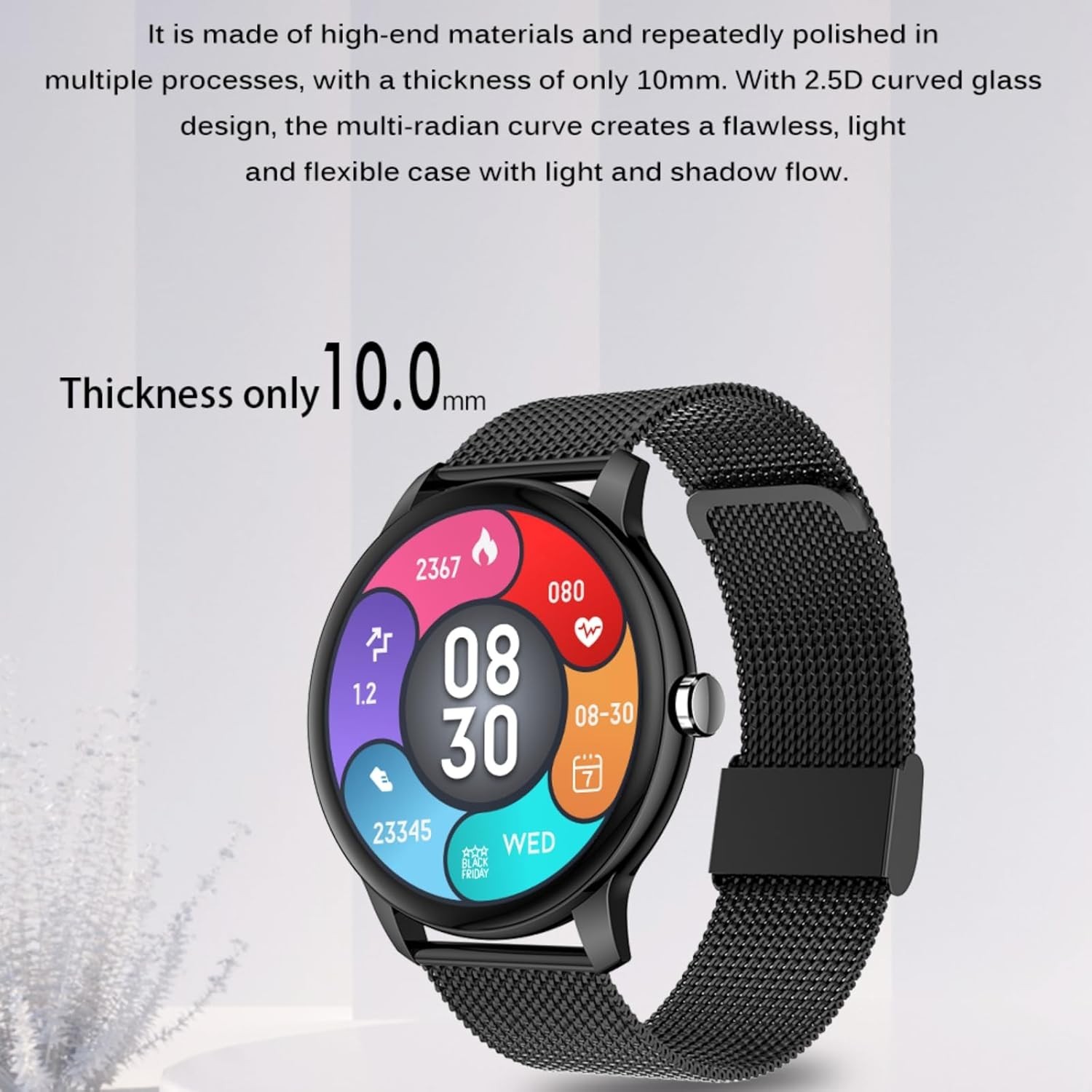 Smart Watch For Men/Women, Waterproof Smartwatch Bluetooth iPhone Samsung 2025