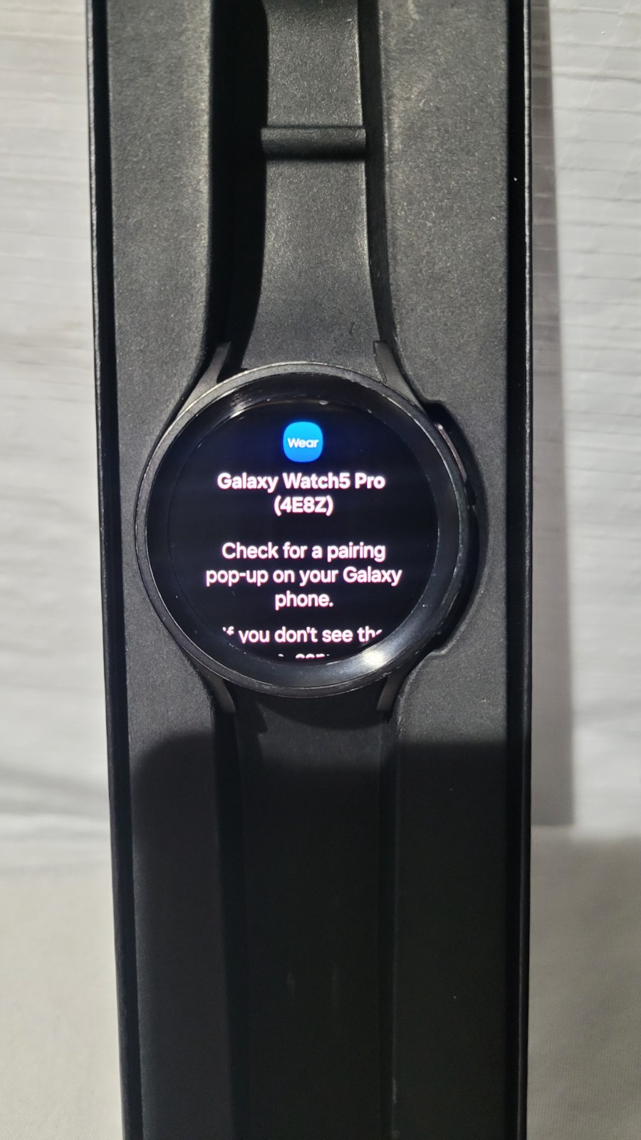 Samsung Galaxy Watch 5 Pro 45mm BT SM-R920NZKAXAA Smartwatch Black – case only