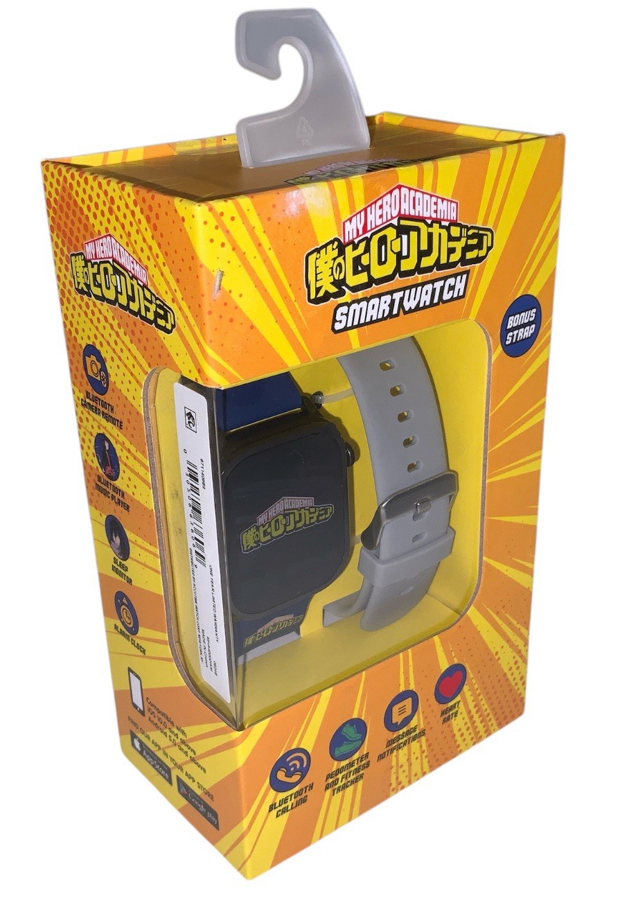 My Hero Academia Smartwatch W/ Bonus Strap Compatible Ios 10 Android 5 -NEW 🔥