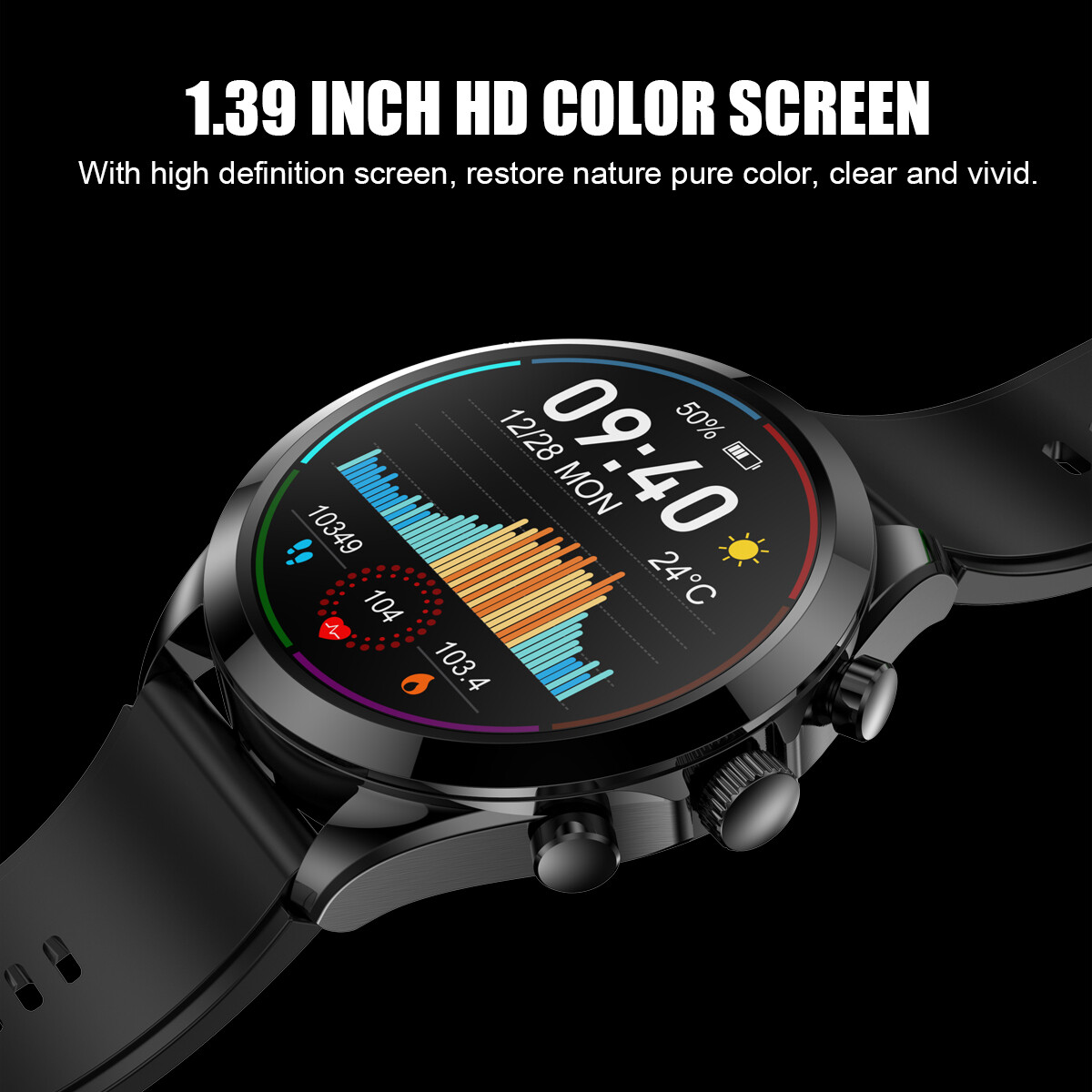 2025 Smart Watch Men Waterproof Smartwatch Bluetooth Call For iPhone Samsung USA