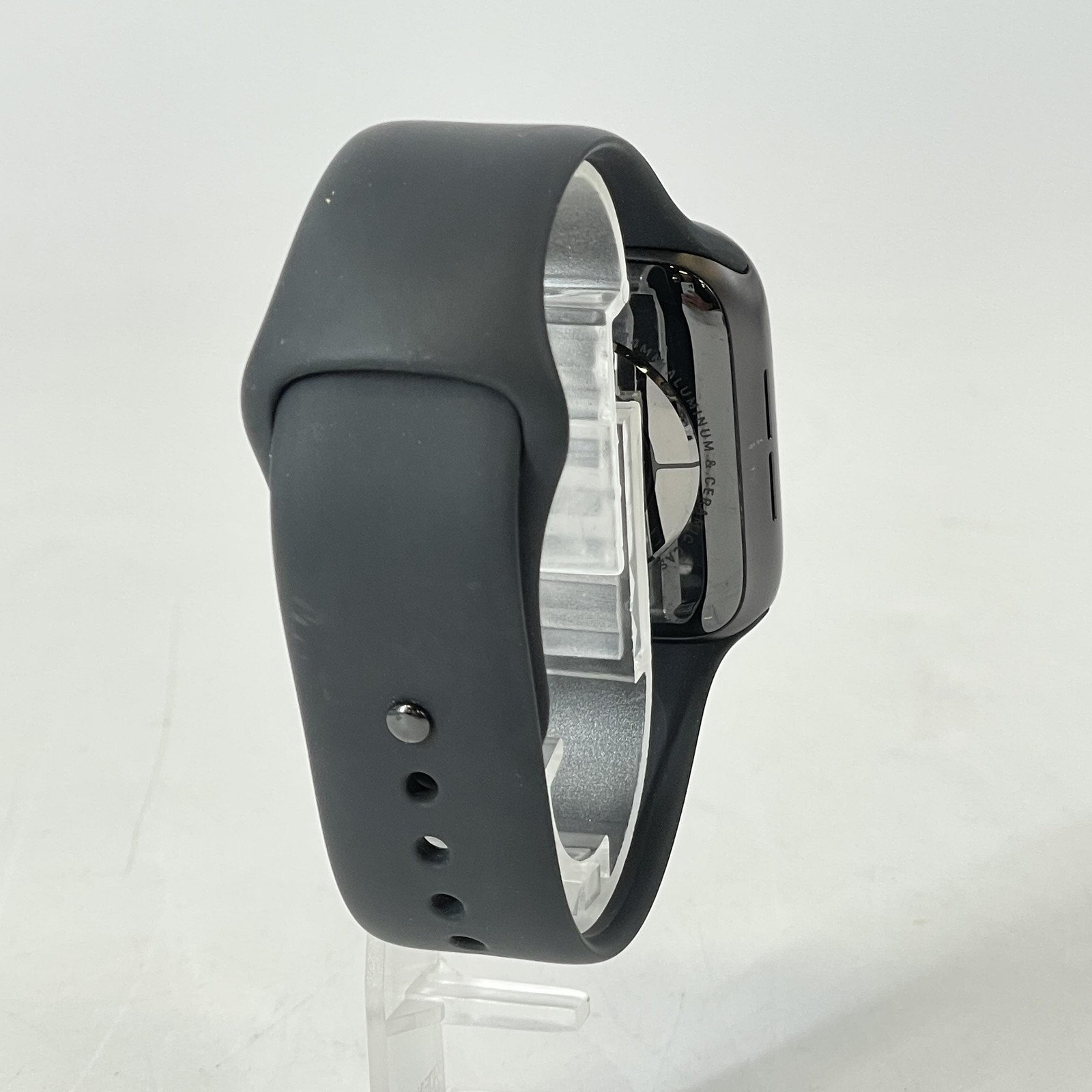 Apple Watch (Series 5) 44mm Grey Aluminum (LTE) w/ Black Sport – Very Good