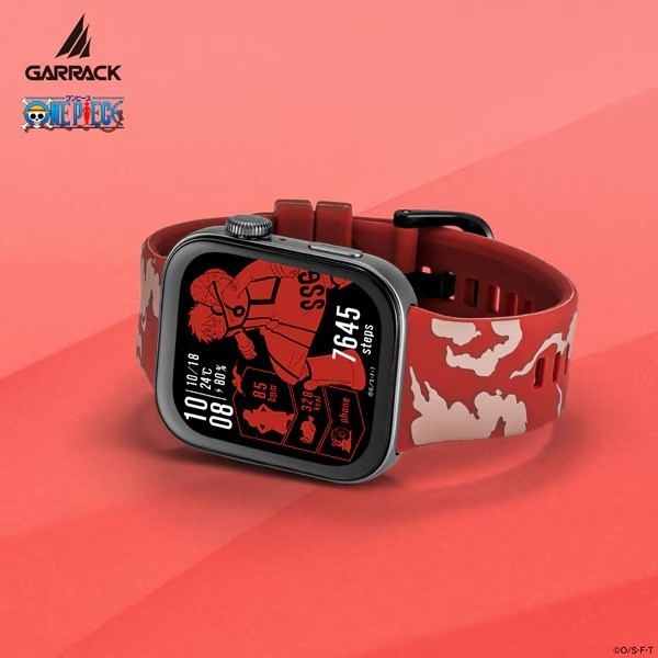 PSL GARRACK One Piece Luffy Model / HUC-OP-FT3-L Smartwatch NEW From JAPAN fedex