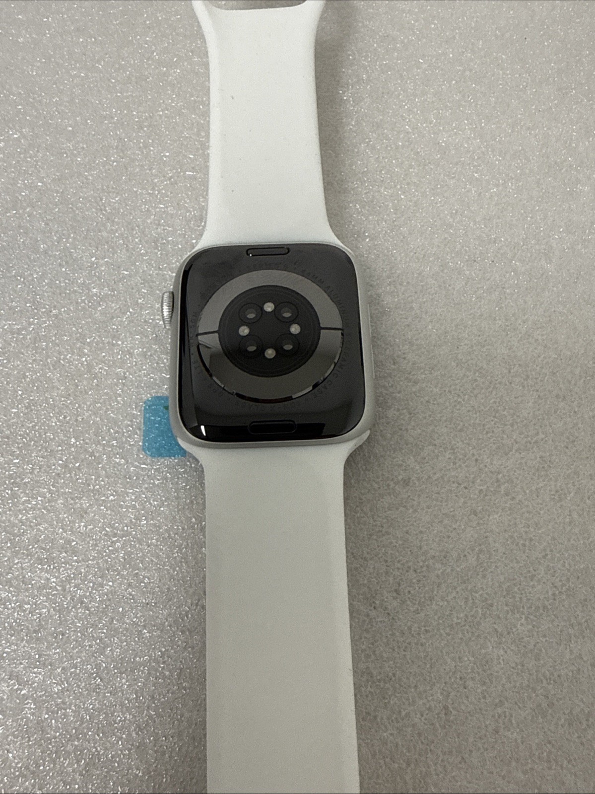 Apple Watch Series 6 44mm GPS + Cellular Silver Aluminum White Sport Band #6