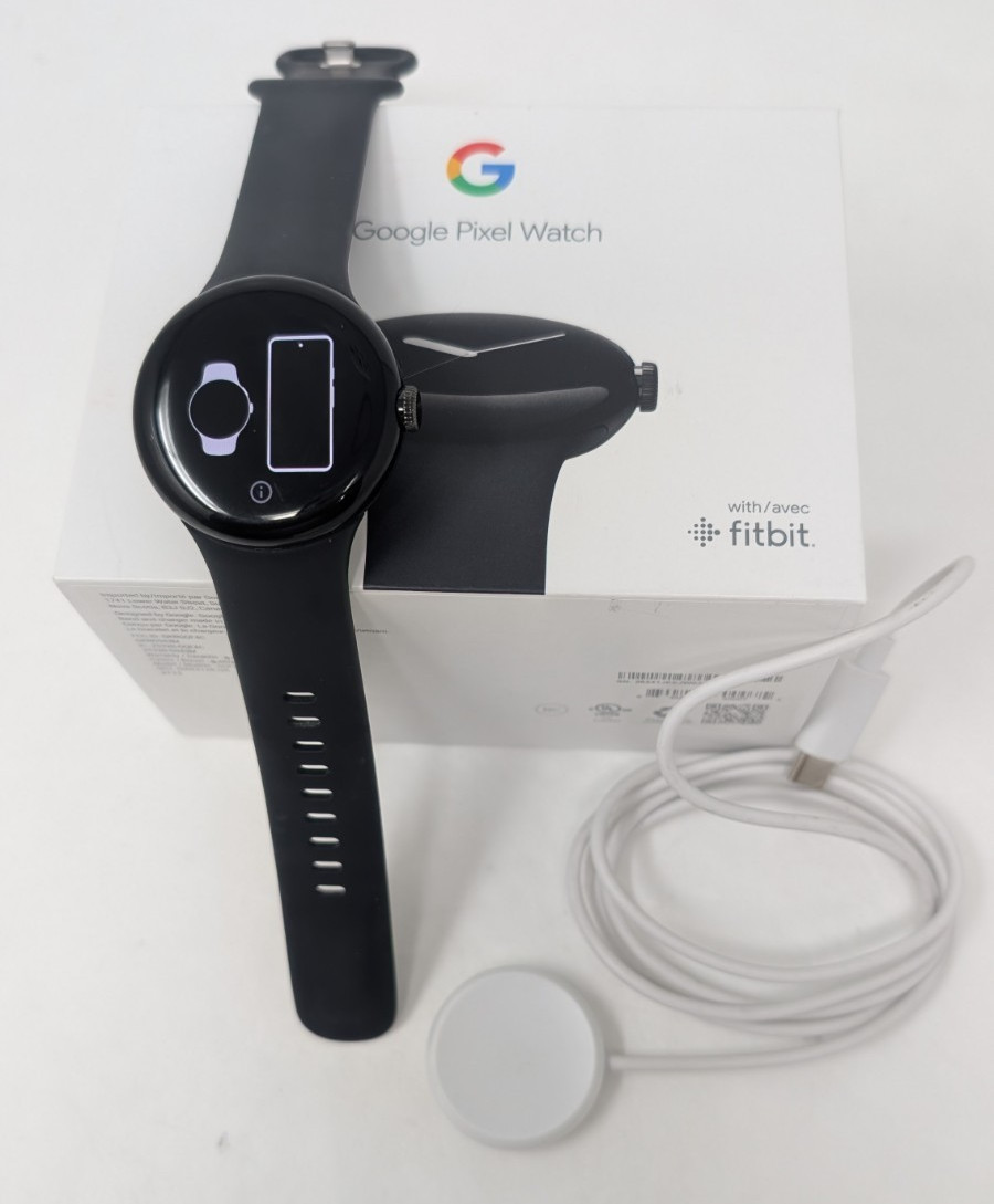 Google Pixel Watch 1st Generation smartwatch with small/large bands