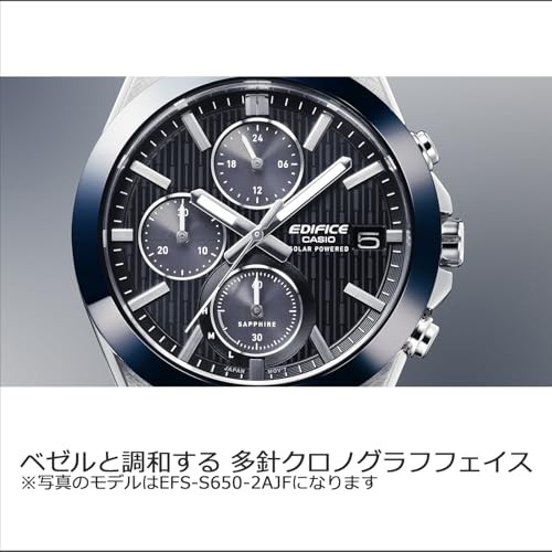 Casio Edifice EFS-S650YD-2AJF Solar Sapphire Blue Men’s Watch Japan