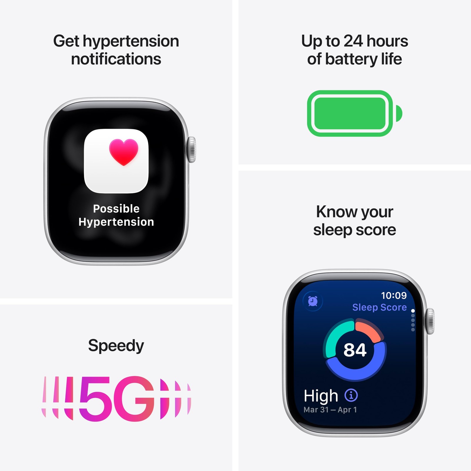 Apple Watch Series 11 42mm GPS + Cellular M/L – Rose Gold/Light Blush