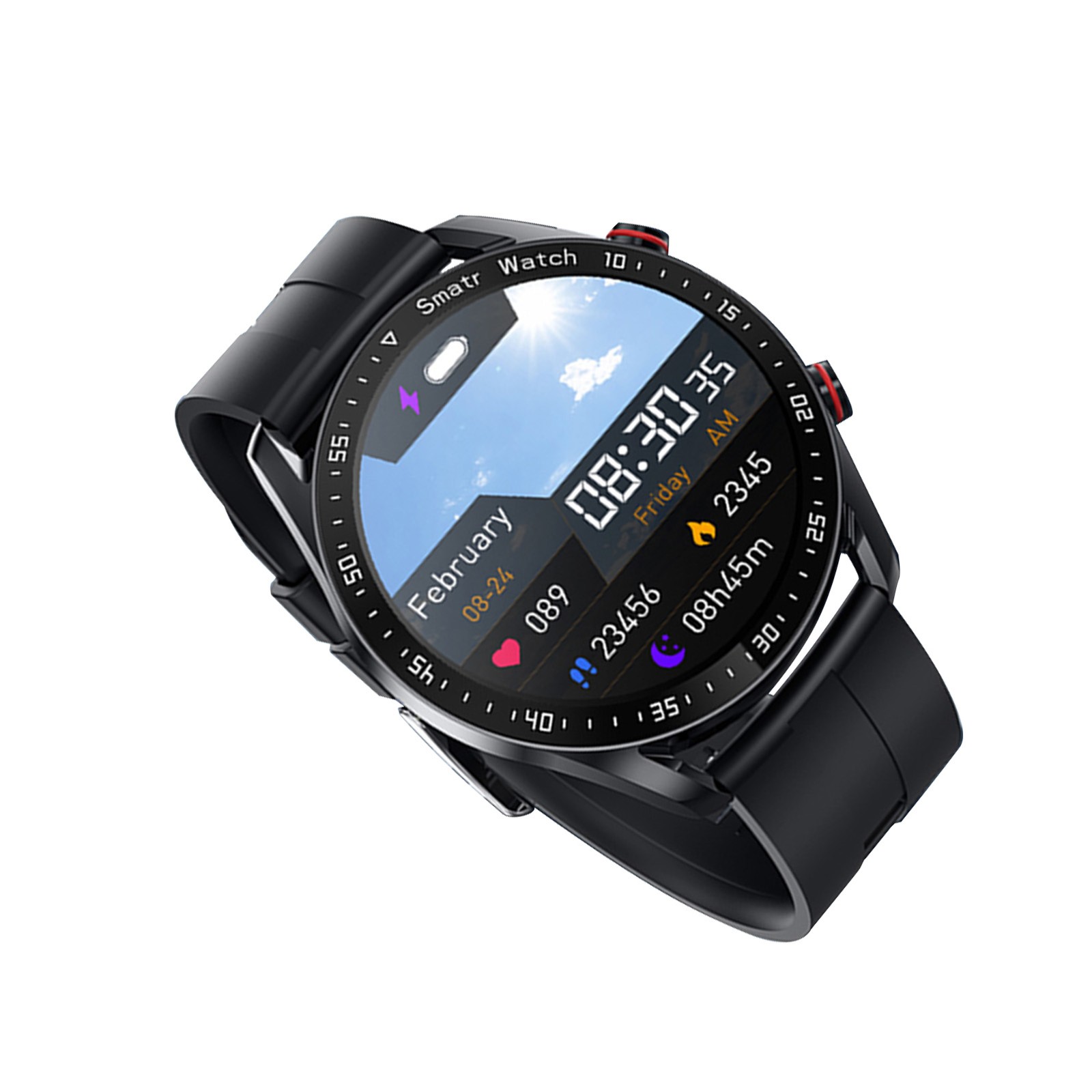 Smart Sports Watch With 1.52 Inch Screen BT Call Health Monitoring Multi-Sp GAKQ