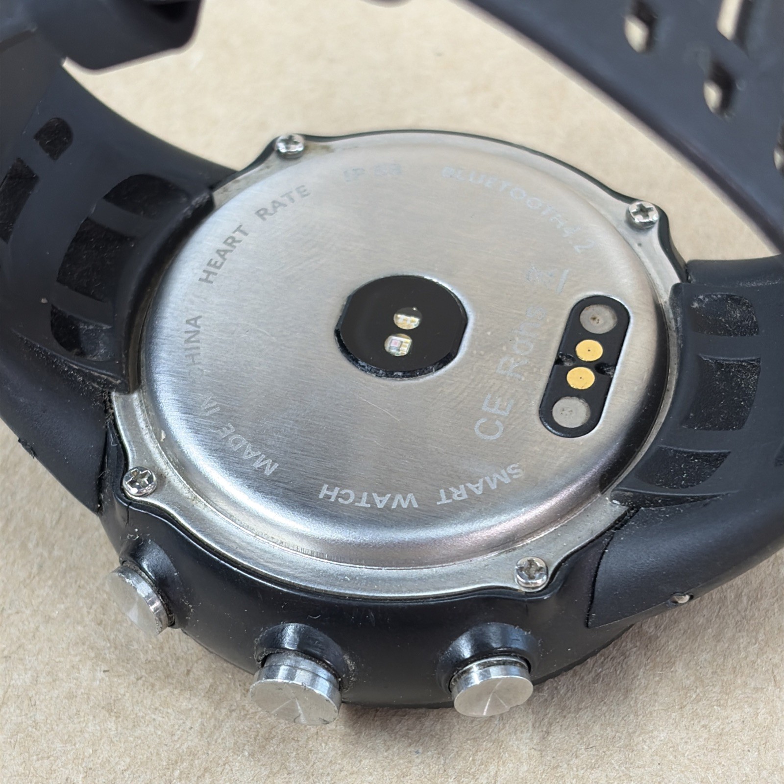 23E9 V3 Smart Watch Fitness Heart Rate Tracker Tested Works READ
