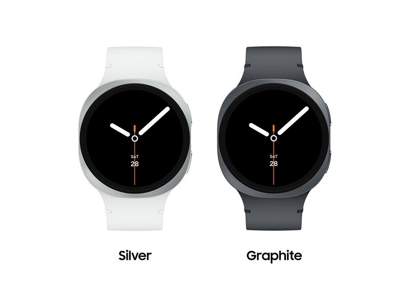 Samsung Galaxy Watch 8 44mm Silver/Black Aluminum Touchscreen Bluetooth Android
