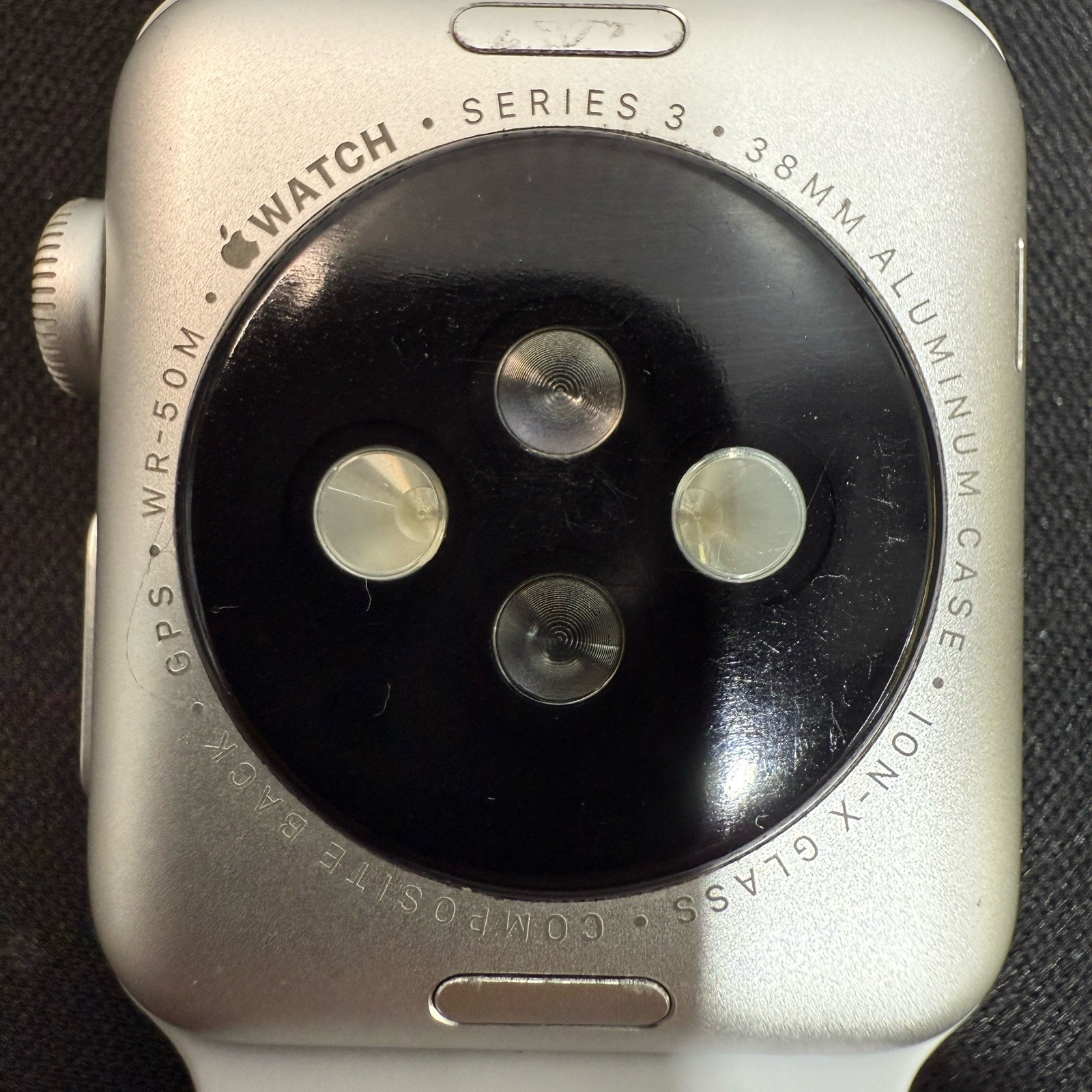 GPS Only Apple Watch Series 3 38MM Silver Aluminum LOCKED