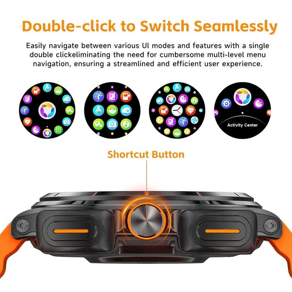 Fanchengzi Smartwatch Earbudsanswermake Calls Ip67 Water Resistant Watch2