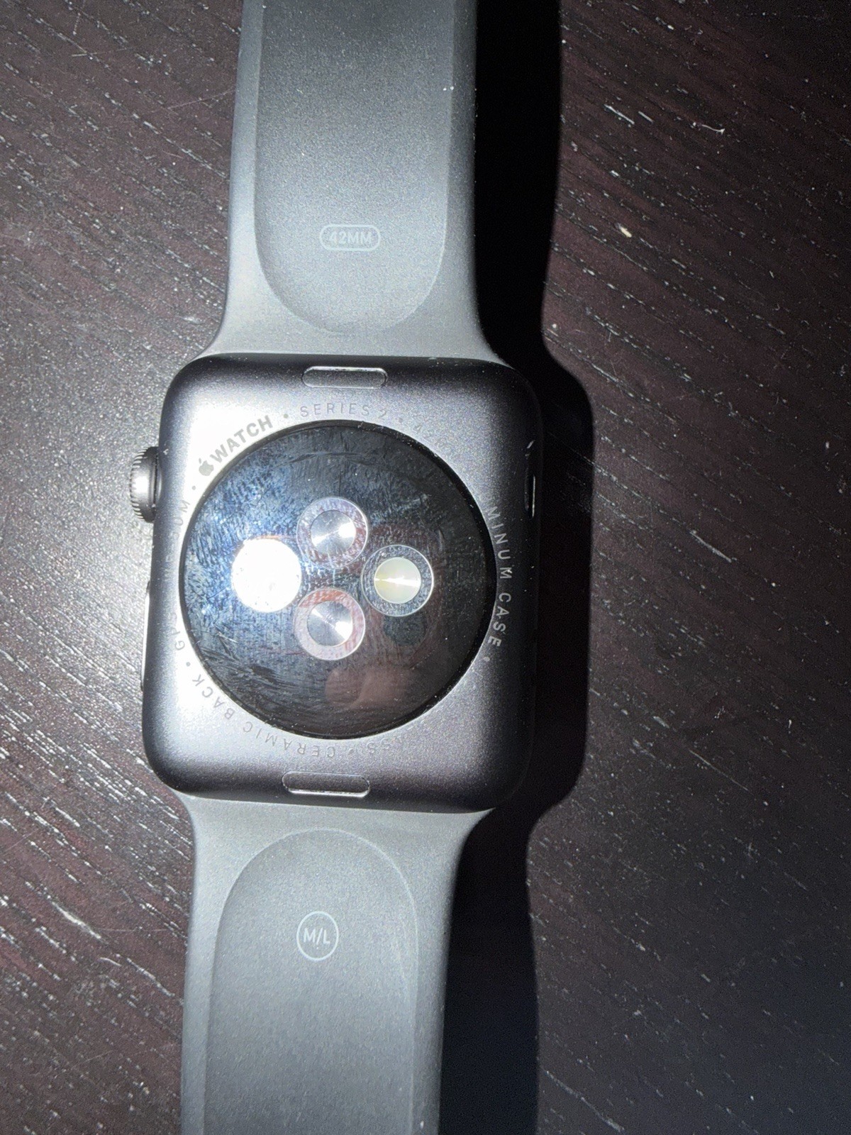 APPLE Watch Series 2 GPS – 42MM Aluminum Case A1758 – Black