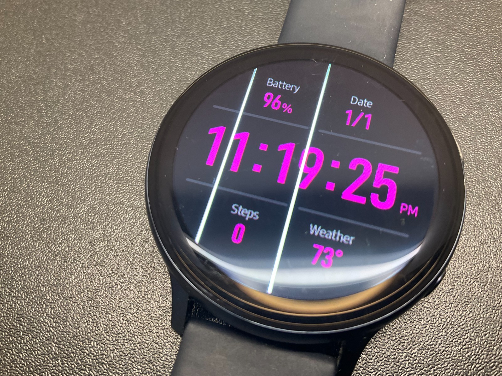 Samsung Galaxy Watch Active 2 40mm Stainless Steel Black –