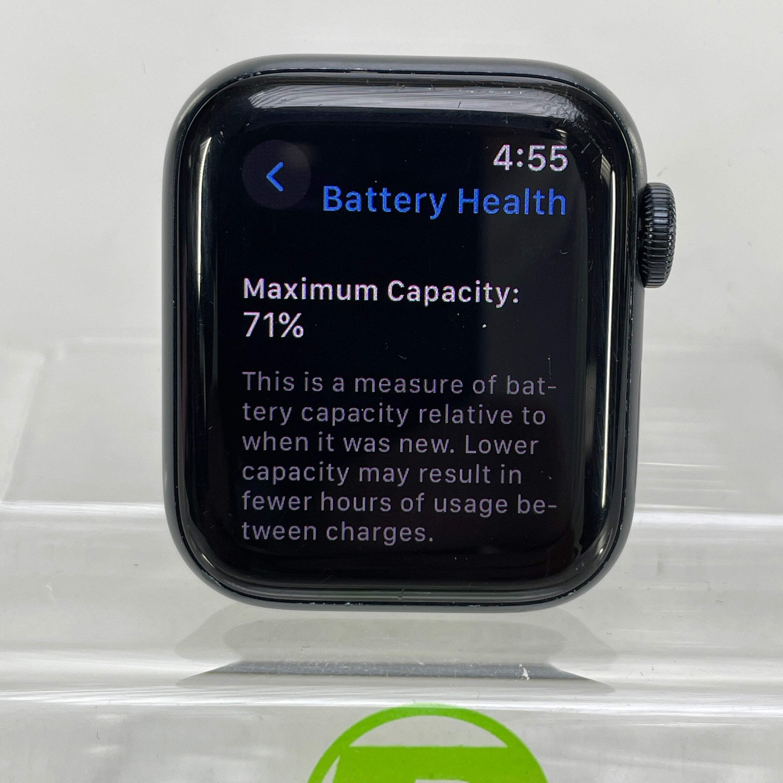 Broken GPS Only Apple Watch SE 2nd Gen 40MM Aluminum MNL83LL/A /Bad Battery