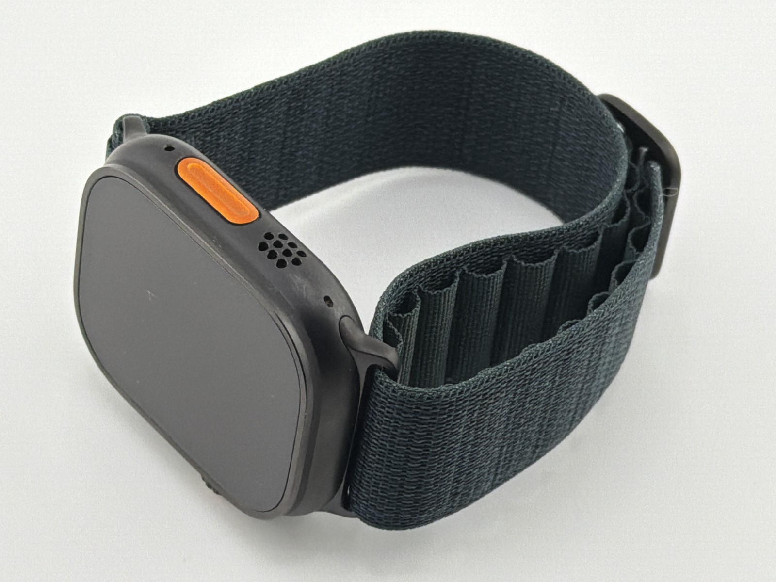 Apple Watch Ultra 3 49MM Black With Dark Green Alpine Loop (Cellular) Excellent
