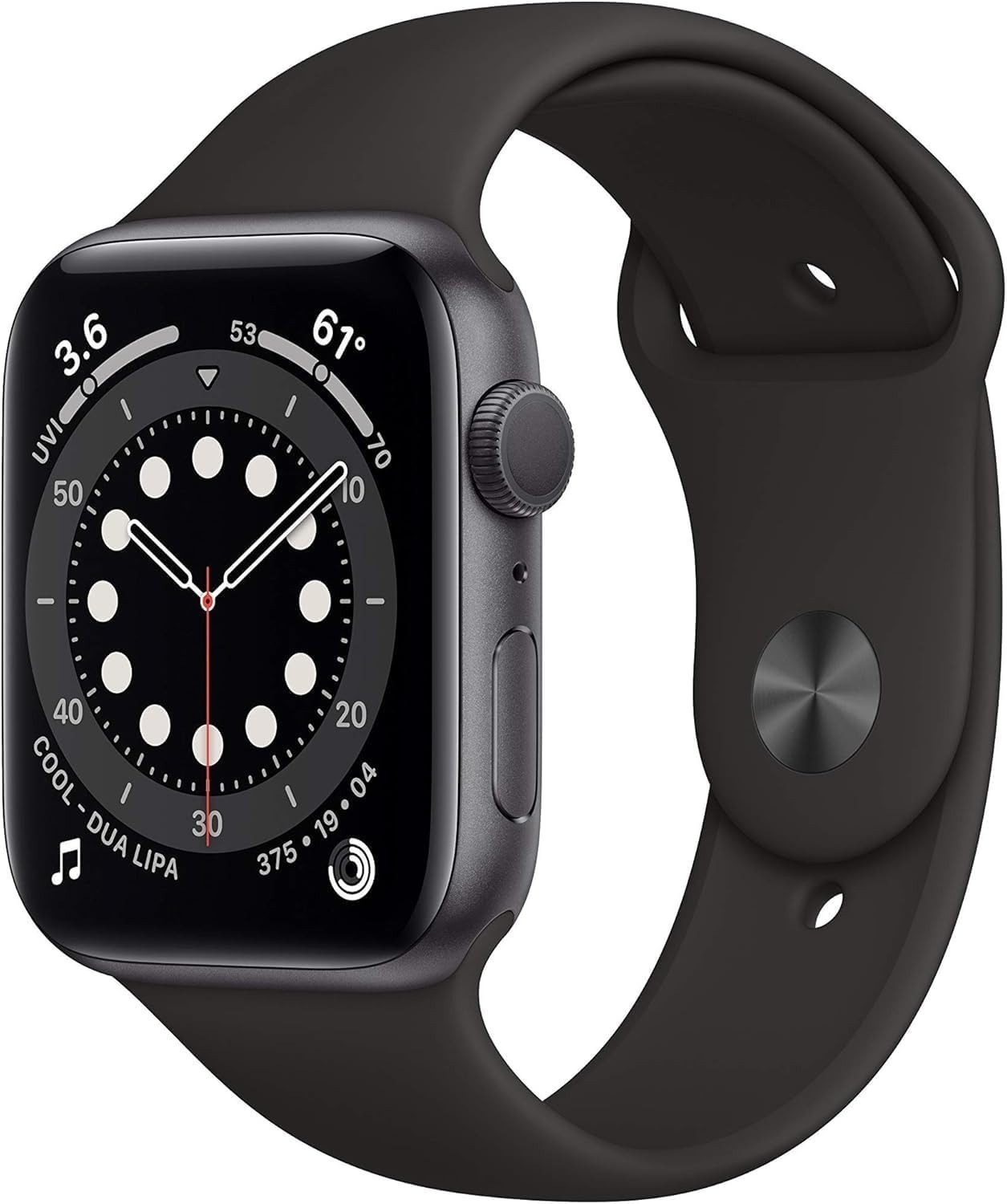Apple Watch Series 6 44mm Space Gray Aluminum Case Brand New With Accessories