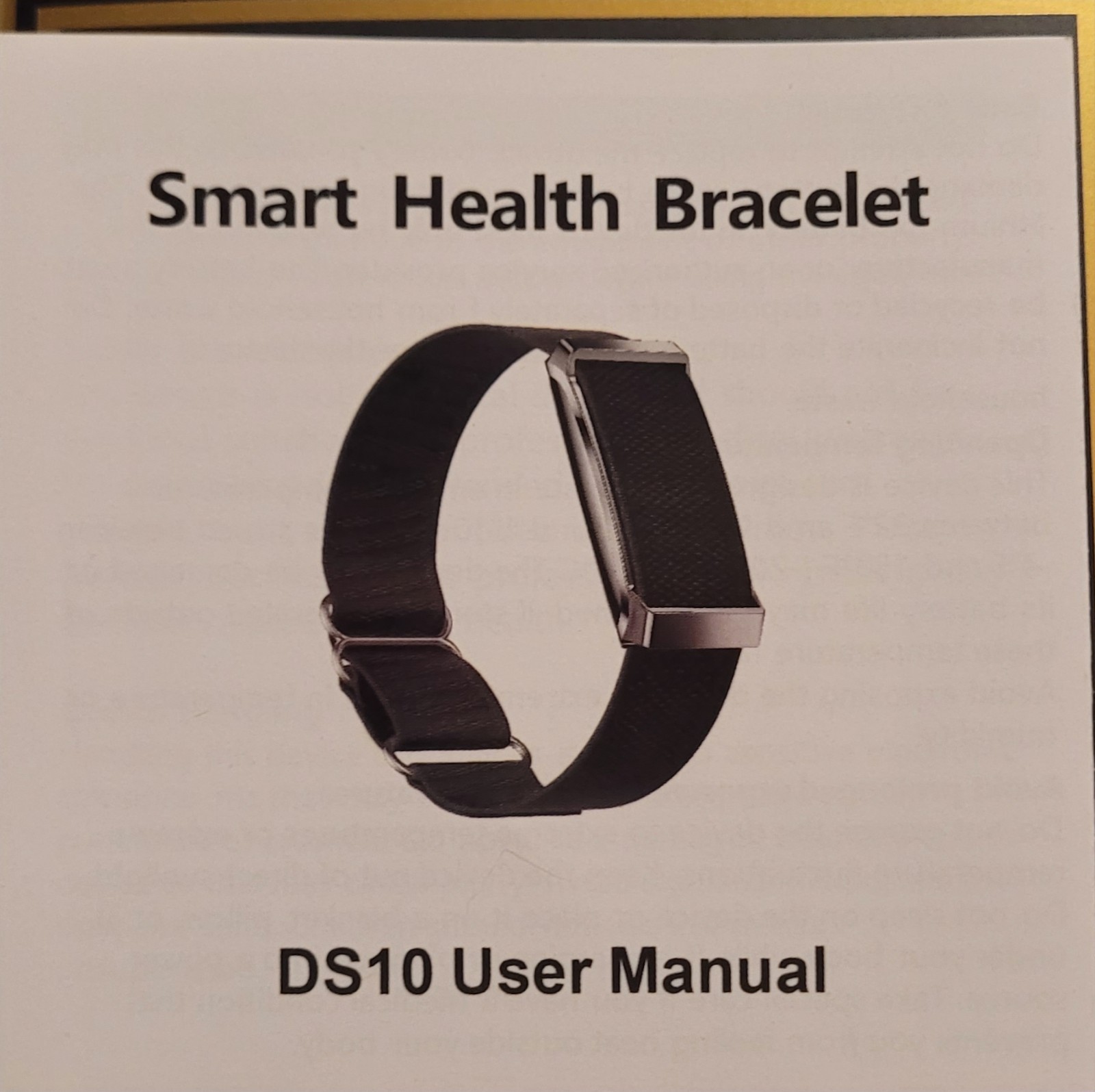 Smart Bracelet SOUYIE DS10 for Men Women Health Activity Fitness Trackers, 24/7