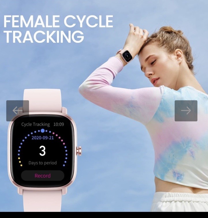 New Sealed – Amazfit Smartwatch GTS 2 mini- Blue – Alexa Built in – Smart Watch