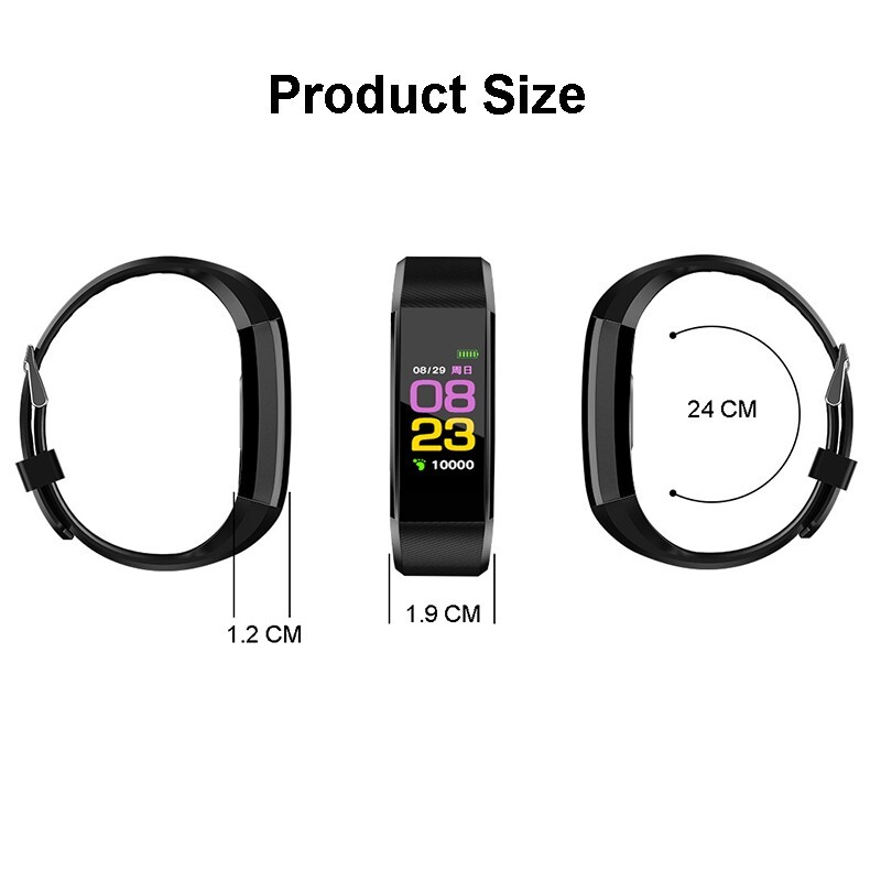 10pcs/lot dhl express free ship 115plus Smart Watch Blood Pressure Waterproof