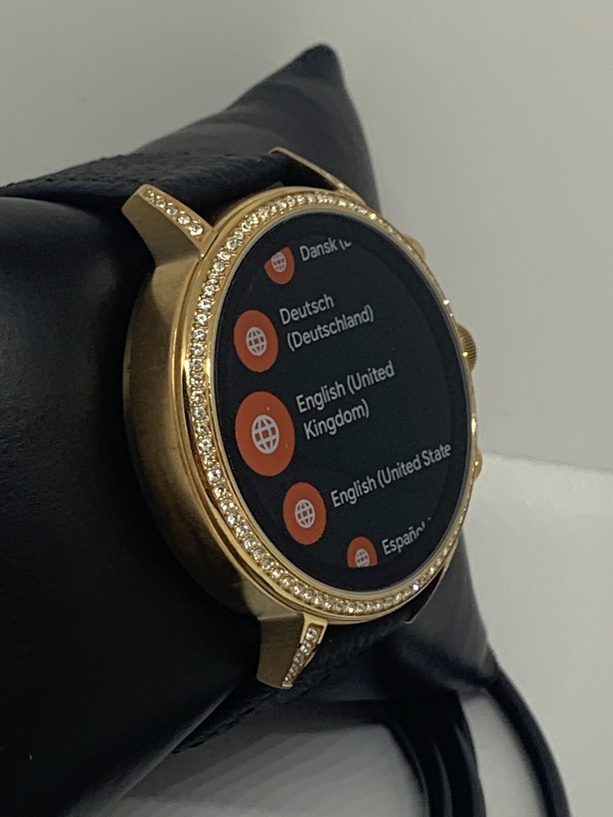 Fossil Gen 4 Authentic Digital Dial Smart Watch Custom Band FTW6015 QT497