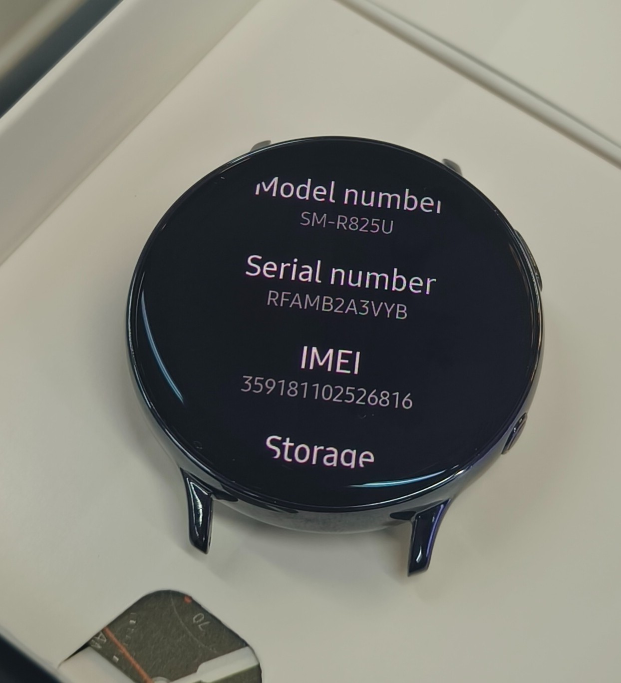 Samsung Galaxy Watch Active2 LTE (Unlocked) 44mm SM-R825U BLACK Stainless Steel