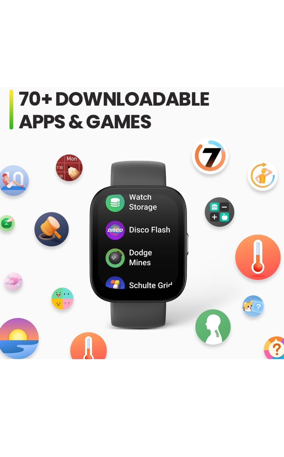 Amazfit Bip 5 Smartwatch Alexa Built-in GPS Tracking Bluetooth Calling Ultra ✔️