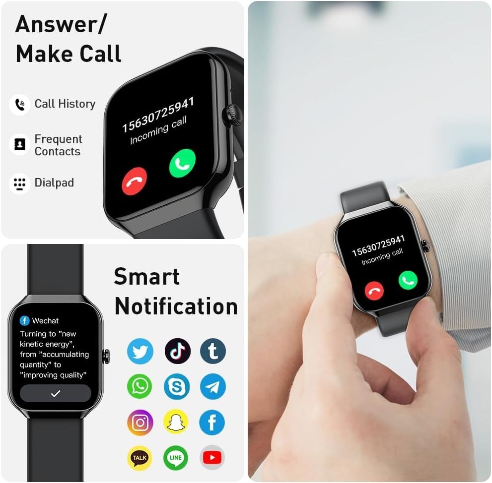 SALE! Smart Watch(Answer/Make Call BT5.4) 2026 New Smartwatch Men Women 1.96″ HD