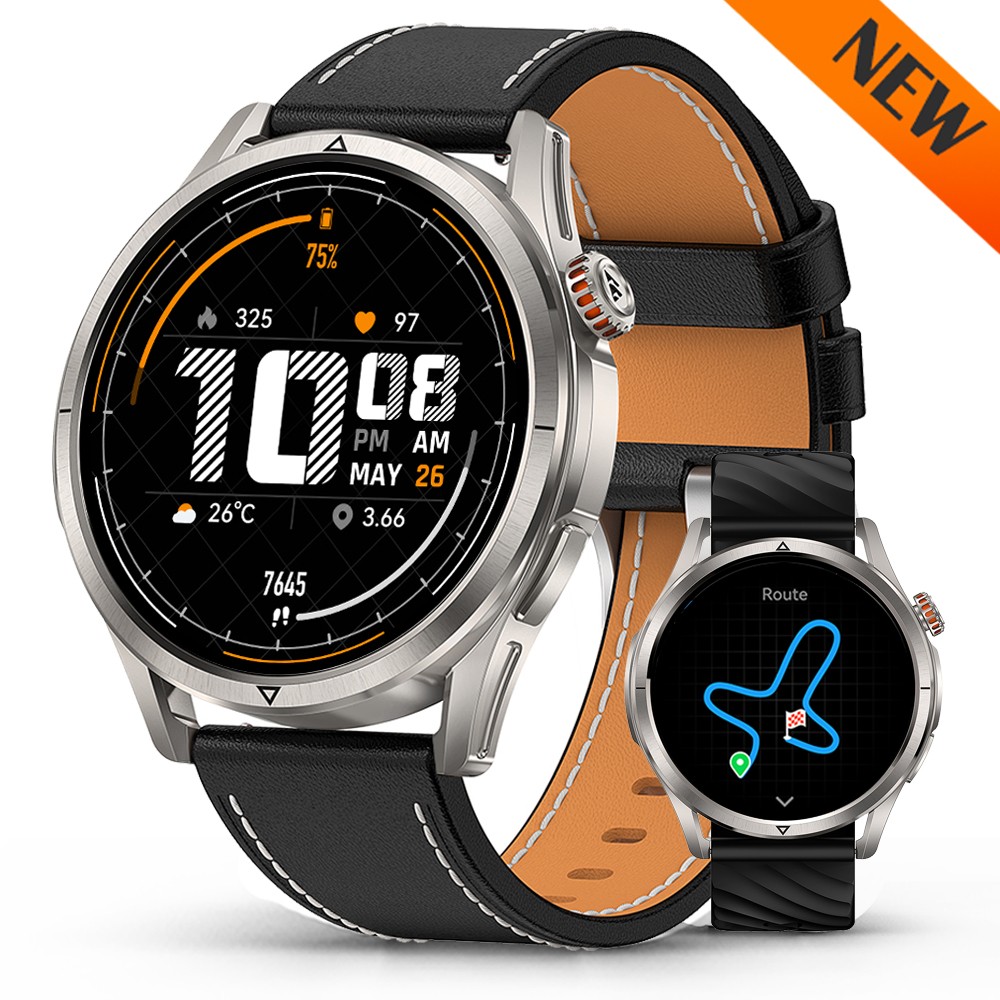 KOSPET MAGIC R10 Smart Watch GPS 50-Day Battery Life Heart Rate & Sleep Tracker