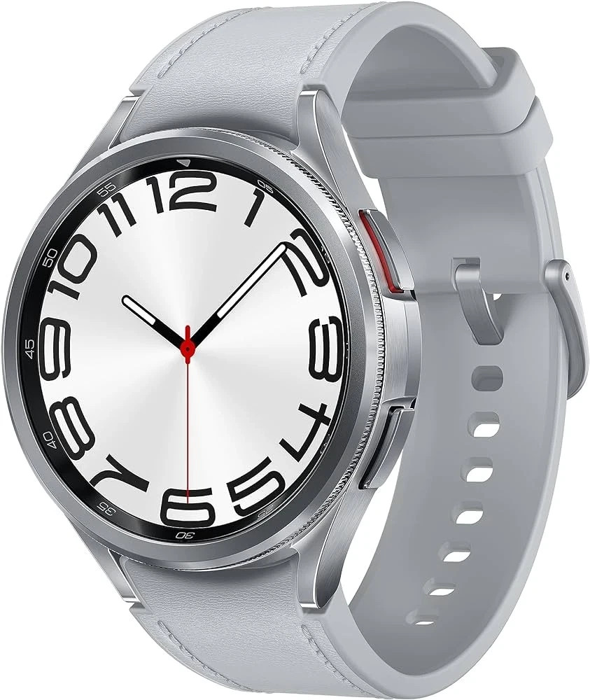 Samsung Galaxy Watch6 Classic 47MM, Large, Bluetooth, Silver SM-R960NZSALTA